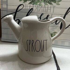 Rae Dunn White 'Sprout' Watering Can